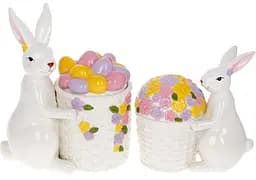 Банку для продуктів "Кролик", кераміка Bona 18х10,5х18 см kuh0008074 - мініатюра 3