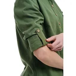 Сорочка жіноча Turbat Madeira Hemp Woman XS Зелений - мініатюра 5