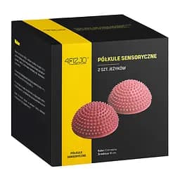 Півсфера масажна балансувальна (масажер для ніг, стоп) 4FIZJO Balance Pad 16 см Red 4FJ0109 (P-5907739310477) - мініатюра 3