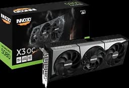 Відеокарта GeForce RTX 5080 16GB Inno3D X3 OC (N50803-16D7X-17603930)