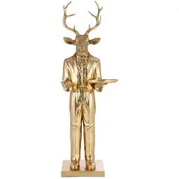 Статуэтка Оленя J-line рождественская большая 195 см золотая (35100)