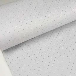 Простирадло Cosas на резинці 90х200 mini dots cs1, сірий (DotsGreyGrey_90x200x20) - мініатюра 5