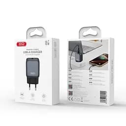 Мережевий зарядний пристрій XO L152(EU) QC18W 1USB-A Fast Charger Чорний - мініатюра 4