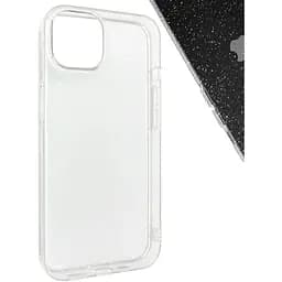 Чохол-накладка Molan Cano Silicone Jelly Glitter Clear Case для Apple iPhone 13 (clear) - мініатюра 3