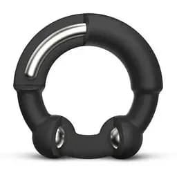 Ерекційне кільце з металевими вставками Dorcel Stronger Ring