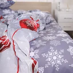 Простиня MirSon Ranforce Elite 17-0657 Mistletoe 200x220 см (2200009611841)