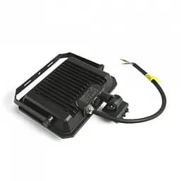 LED прожектор VIDEX F3 50W 5000K з датчиком руху 220V Black (VLE-F3-0505B-S) - мініатюра 4