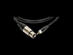 Мікрофонний кабель XLR Female — 3.5 мм Mini Jack KLOTZ AU-MFK0300 3m - мініатюра 3