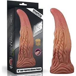 Фаллоимитатор Dual-Layered Silicone 10'' Nature Cock 25 см коричневый