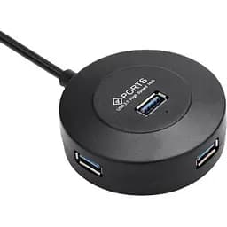 Концентратор Maiwo USB Type-A to 4х USB3.0 30cm (KH304-A) - мініатюра 5