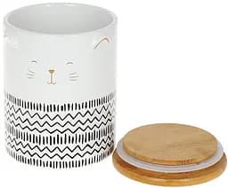 Банка "The Cat" для сипучих продуктів 1200мл, кераміка Bona Ø12,5х15,7 см kuh0008063 - мініатюра 2