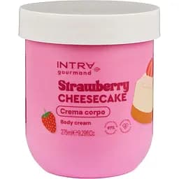 Крем для тіла INTRA Strawberry Cheesecake Полуничний Чізкейк 275 мл