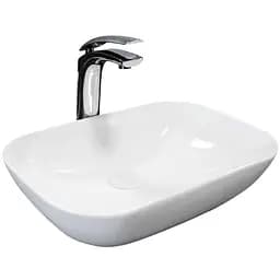 Умивальник Rea Celia slim накладний білий REA-U1952, Білий