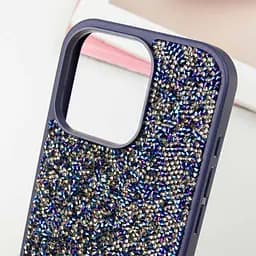 Чохол TPU Bling World Rock Diamond для Apple iPhone 12 Pro/12, 6.1 Синій - мініатюра 3