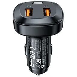 АЗП Acefast B9 PD36W+QC4.0 total 66W (2USB-A/1C) Black