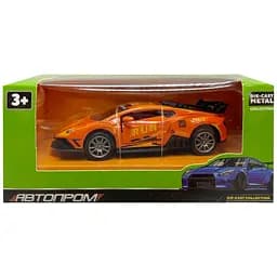 Модель автомобіля Автопром 74183 Lamborghini Huracan масштаб 1:32 помаранчевий