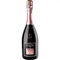 Вино ігристе Serena 1881 Prosecco DOC Rose Brut Millesimato рожеве брют 11% 0.75 л