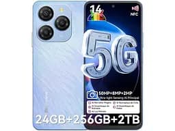 Смартфон Blackview Shark 9 8/256GB NFC Ethereal Blue блакитний - мініатюра 5