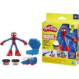Набір для творчості з масою для ліплення  Hasbro Play-Doh Marvel Spiderman Thwip Squisher (F9829_G0058) - мініатюра 2