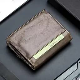 Чоловічий шкіряний гаманець BULL 12х9.5х2.5 см acs0029252 - мініатюра 6