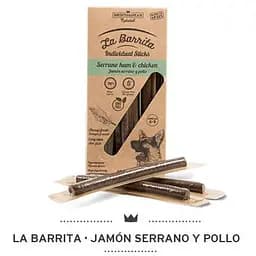 LA BARRITA Мясные палочки для собак КУРИЦА-ХАМОН