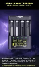 Зарядний пристрій Liitokala Lii-600 на 4 канали (для Ni-MH, Ni-CD, Li-Ion) з блоком живлення - мініатюра 10