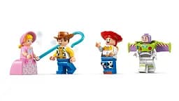 Конструктор LEGO Disney Pixar Святкування з Історії Іграшок: потяг і авто для перегонів 206 деталей (43264) - мініатюра 9