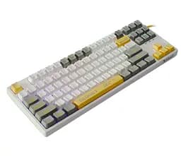 Клавиатура игровая механическая A4Tech S-87 Bloody White, BLMS Red Plus Switch, Eng/Rus/Укр - мініатюра 3