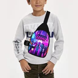 Сумка через плече дитяча 29х17 см сумка слінг для хлопчика (01949)