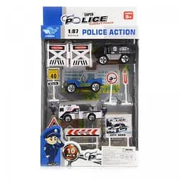 Ігровий набір Автомобілі поліції IM268