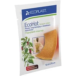 Пластир Ecoplast перцевий перфорований 10 см х 15 см