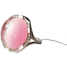 Срібне кільце Golden Silver з улекситом і позолотою "Каліпсо" 18