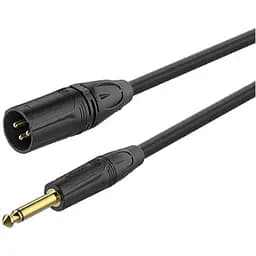 Мікрофонний аудіо кабель Roxtone Jack 6.3 mono - XLR Male GMX-J250-L3 3м