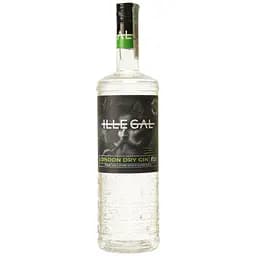 Джин Ille-Gal London Dry Gin 37,5%, 1 л