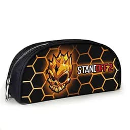 Пенал школьный с принтом Standoff 2, 23х10х8 см детский для девочки, мальчика (3924)