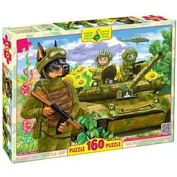 Пазл Котики ВСУ на танке Энергия Плюс 84658, 160 элементов