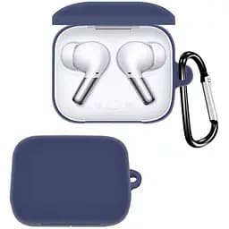 Чохол-накладка DK Silicone Candy Friendly із карабіном для OnePlus Buds Pro (dark blue)