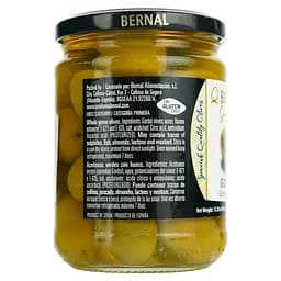 Оливки Bernal Gourmet Gordal з кісточкою 436 г - мініатюра 2