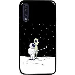 Чохол-накладка Toto Pure TPU 2 mm Print Case Samsung Galaxy A30s/A50/A50s #40 Ufo Moon Black