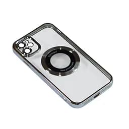 Магнитный чехол XON PhoneCase Magnetic для iPhone 11 (PCMC1111100G 8178) Серый/Прозрачный
