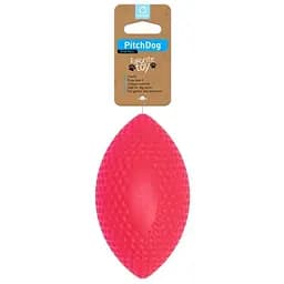 Игровой мяч для апортировки PitchDog, 9 см, розовый (62417)