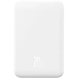 Внешний аккумулятор Baseus Magnetic Mini 5000mAh 20W White (P10022107223-00) [117952]