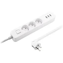 Мережевий фільтр подовжувач Xiaomi Power Strip 3 розетки 3 Usb 1.8 м