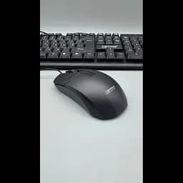 Комплект дротовий XSTRIKE X-1012, клавіатура та миша, USB, мембранна клавіатура, чорний - мініатюра 4