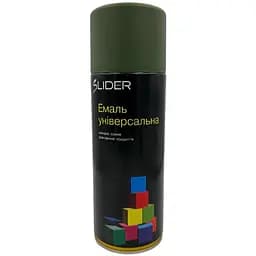 Емаль Slider color 6031 бронзово-зелена мат 400 мл