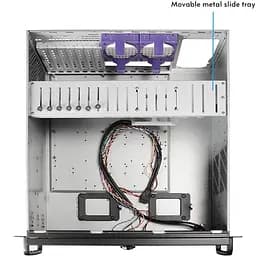 Корпус серверний Chieftec UNC-409S-AIO-OP без БЖ (UNC-409S-AIO-OP) - мініатюра 8