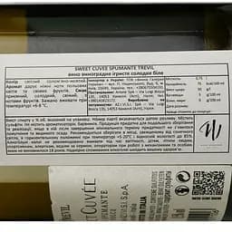 Вино ігристе Arione Trevil Sweet Cuvee Spumante біле солодке 0.75 л - мініатюра 4