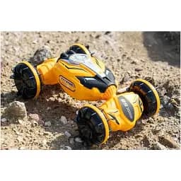 Машинка на радіокеруванні JJRC Q150 Twist Double-sided Transforming Climber Car Yellow [119053] - мініатюра 3