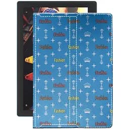 Чехол StatusCASE из экокожи для планшета Lenovo Tab 10 TB-X103f Фэшн голубой