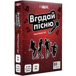 Настільна гра Strateg Вгадай пісню 30947 інструкція гральні картки